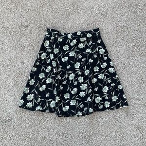 Vintage floral skirt